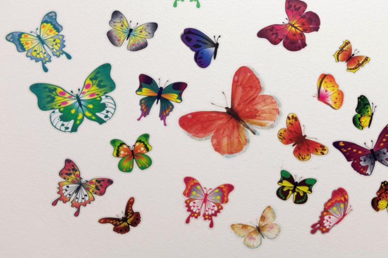 butterfly wall decals